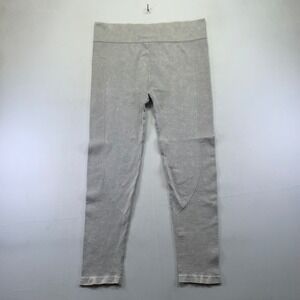 Aeropostale Leggings Womens XL Activewear Gray Seamless Knit Athletic Pants Yoga